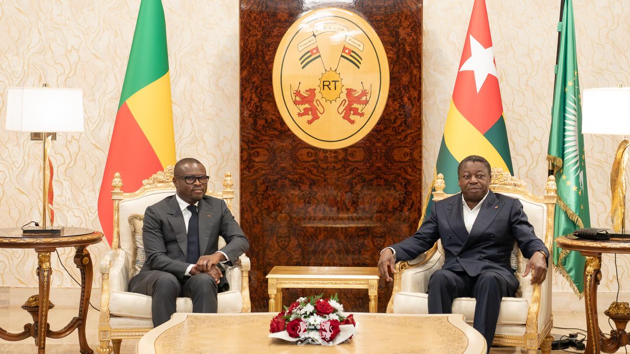 🇧🇯🇹🇬 Romuald WADAGNI et Faure GNASSINGBÉ renforcent l'axe Cotonou - Lomé