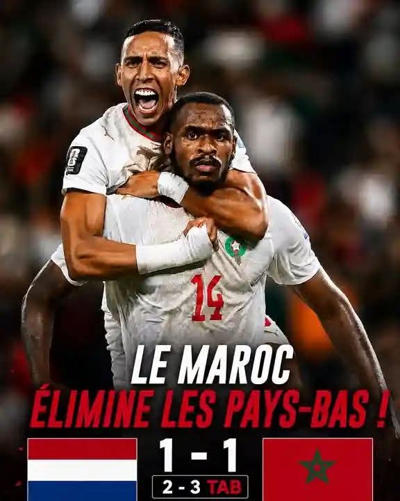 Coupe du Monde 2026 : le Maroc renverse les Pays-Bas et s'offre une qualification héroïque pour les huitièmes de finale